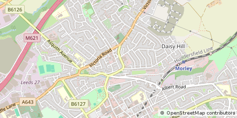 Map of Leeds