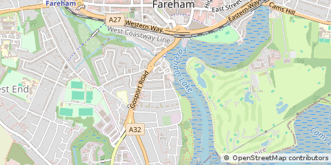Map of Portsmouth, Hampshire