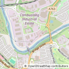 Map of Glasgow, Fife