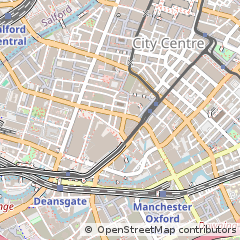 Map of Manchester