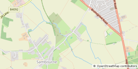 Map of Studley