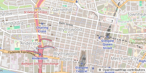 Map of Glasgow
