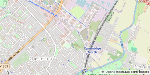 Map of Cambridge