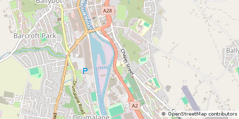 Map of Newry, County Down