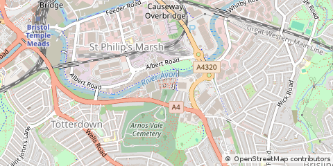 Map of Bristol