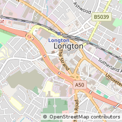 Map of Stoke-on-Trent