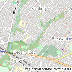 Map of Southampton, Hampshire