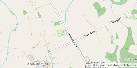 Map of Harrogate, North Yorkshire