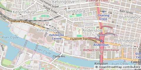 Map of Glasgow