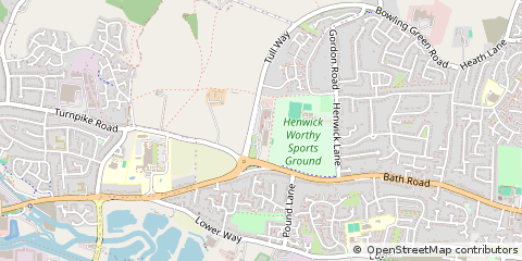 Map of Thatcham, Berkshire
