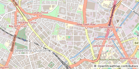 Map of Birmingham