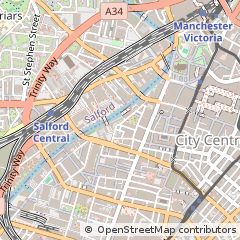 Map of Manchester