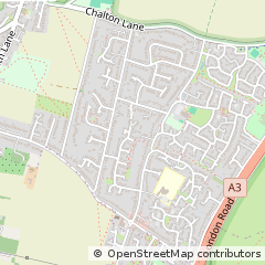 Map of Waterlooville, Hampshire