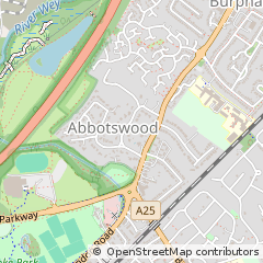 Map of Guildford