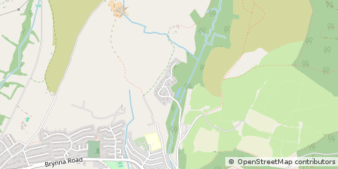 Map of Pontyclun, RCT