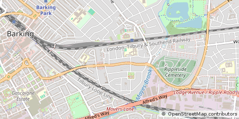 Map of Barking