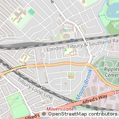 Map of Barking