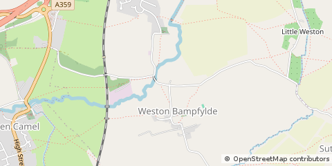 Map of Yeovil
