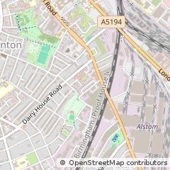 Map of Derby, Derbyshire