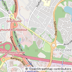 Map of Telford, Shropshire