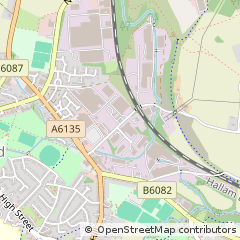 Map of Sheffield, South Yorkshire