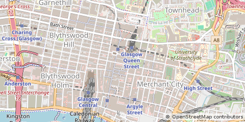 Map of Glasgow