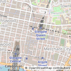 Map of Glasgow