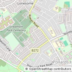 Map of Mitcham
