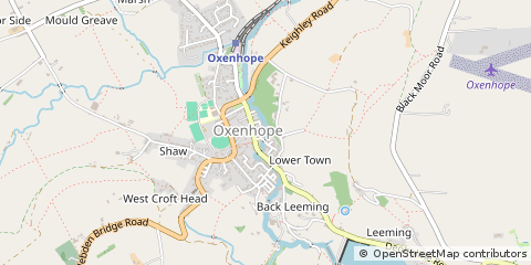 Map of Keighley