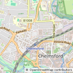 Map of Chelmsford, Essex