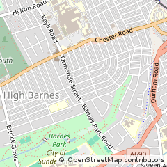 Map of Sunderland