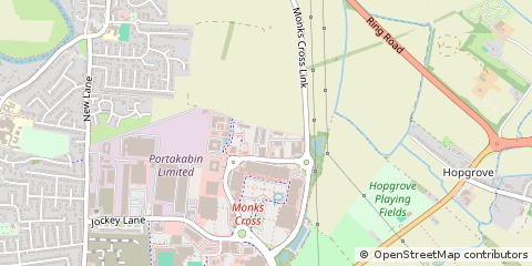 Map of York, North Yorkshire