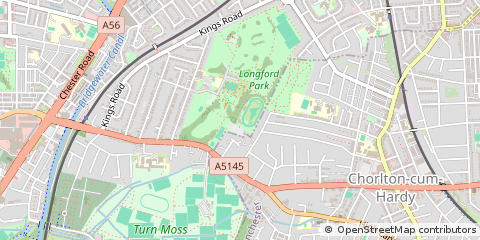 Map of Manchester