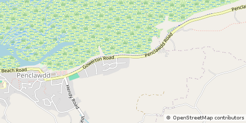 Map of Swansea
