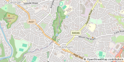Map of Bristol