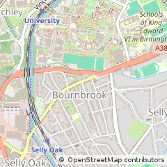 Map of Birmingham
