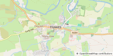 Map of Hawes