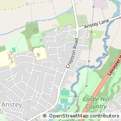 Map of Leicester