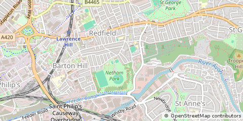 Map of Bristol