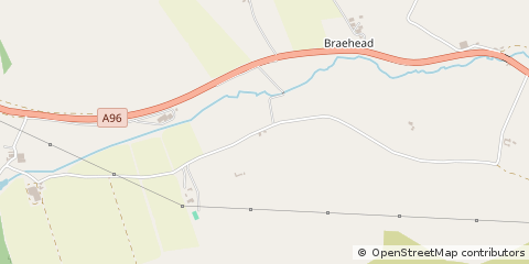 Map of Huntly