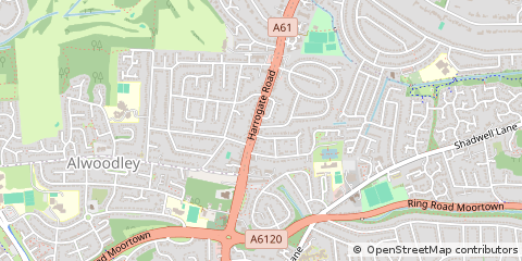 Map of Leeds