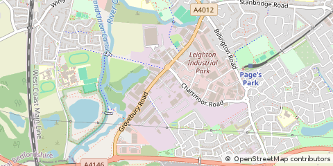 Map of Leighton Buzzard