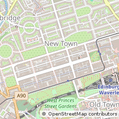 Map of Edinburgh, Midlothian