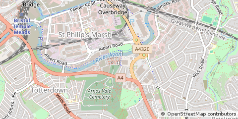 Map of Bristol