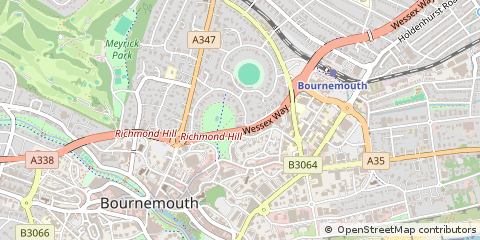 Map of Bournemouth