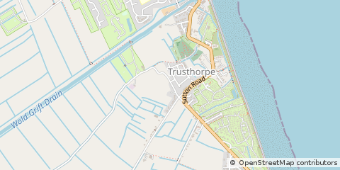 Map of Mablethorpe, Lincolnshire