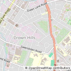 Map of Leicester