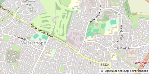 Map of Tyne & Wear