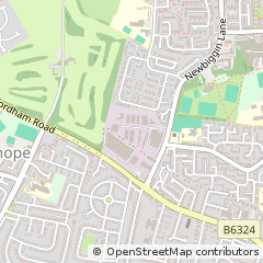 Map of Tyne & Wear