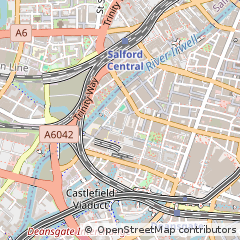 Map of Manchester